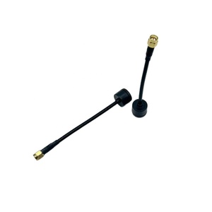 <span class=keywords><strong>Antenne</strong></span> fouet FPV noire de 100 mm à gain élevé et faible axialité RHCP 2.0dBi SMA Mâle pour drone de course et freestyle 4.8-6.0GHz (lien vidéo) - Product Image 3