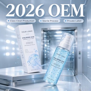 Brume en gelée de capsules d'acide hyaluronique, sérum spray à faible poids moléculaire, squalane bleu, marque privée, OEM, soins de la peau - Product Image 6