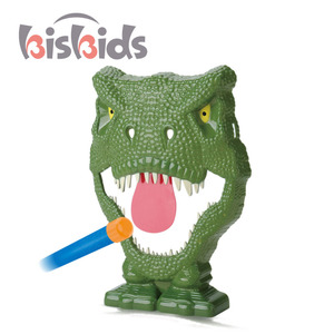 <strong>Dinosaur</strong> Soft <strong>Gun</strong> Shooting Toy for Kids Dual Purpose Bullet/Dart Play - Product Image 2