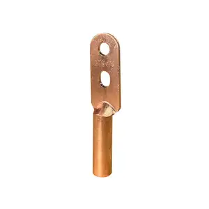 WZUMER DT Copper Terminal Battery Lug Cable Double Holes Copper Lugs