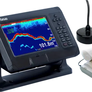 Marine electronics XINUO echo sounder single beam sonar DF-6908S 8" TFT LCD monitor display IMO standard CCS approval NMEA0183