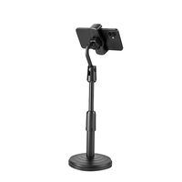 Support de téléphone portable de bureau pour enregistrement vidéo, étude et diffusion en direct