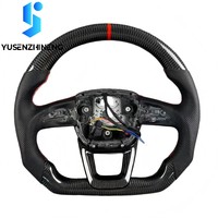 Volant de voiture en cuir personnalisé pour Audi A3 8P A5 A6 C6 Q5 B8 A7 C8 B9 S5 B8.5 A4 RS6 SQ5 S5 TT MK3 RS7 A8L D4 RS5 8Y SQ8 8V