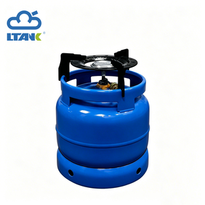 Cilindro de Gas LPG de Acero de 6 kg <span class=keywords><strong>a</strong></span> <span class=keywords><strong>Precio</strong></span> de Fábrica para Cocinar en Casa, Venta al por Mayor para el Mercado Africano, Tanque de <span class=keywords><strong>Propano</strong></span> para Cocinar - Product Image 4
