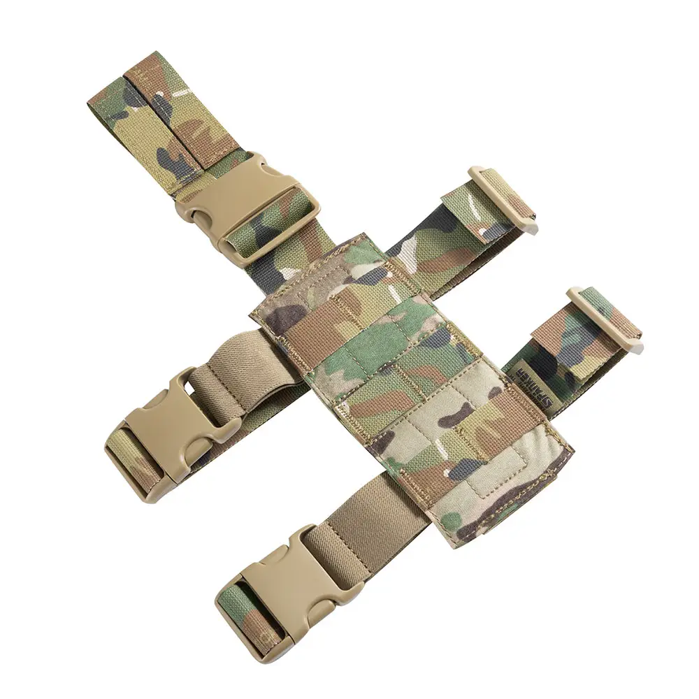 Drop Leg Molle Dij Verstelbare Rechtshandige Platform Paneel Tactische Holster