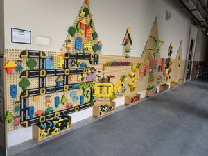 Attrezzatura per Parco <span class=keywords><strong>Giochi</strong></span> al Coperto in Vendita, Blocchi Morbidi <span class=keywords><strong>Educativi</strong></span> in EVA per Bambini, Gioco Interattivo a Parete per Parchi Divertimento e Scuole Materne - Product Image 2