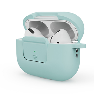 เคสซิลิโคนป้องกันหูฟังรุ่นใหม่ปี 2022 สำหรับ Airpods Pro 2 พร้อมพวงกุญแจ - Product Image 1