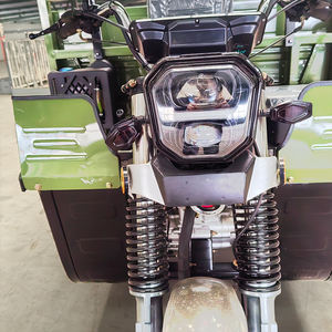 Motocarro Volquete Motorizado de Carga Abierta 250cc 5 Ruedas Frenos Hidráulicos Eje Flotante con Lona - Product Image 3