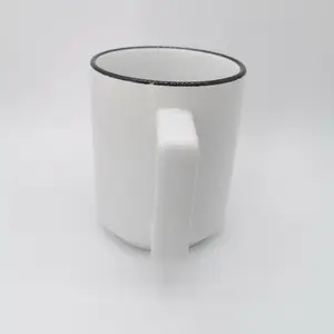 Alta qualidade promocional reunião café cerâmica copo 12 oz sublimação caneca cerâmica fabricante