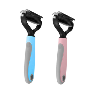 Cepillo para Mascotas, Ideal para Perros y Gatos, de Doble Cara, para Eliminar Pelo Suelto, Apto para Desenredar Pelos de Perros y Gatos - Product Image 1