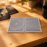 Boîtier de protection de jeu CD de haute qualité, coque en plastique pour stockage de disques PS/Xbox, usage domestique et commercial