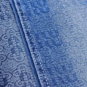 Niw Mô Hình Dập Nổi Căng Vải Vải Cotton 7Oz Màu Xanh Pha Trộn Dệt Denim Vải Cho Giày Trực Tiếp Từ Nhà Máy Tuyệt vời Cho Cô Gái - Product Image 2