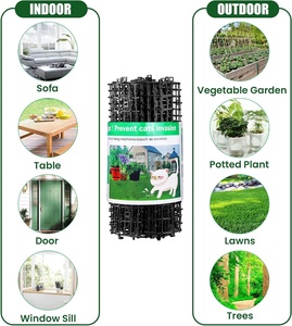 Tapis anti-parasites en plastique PP solide avec pointes, bandes à picots, répulsif pour oiseaux, chiens et martres, protection extérieure écologique pour animaux de compagnie - Product Image 4