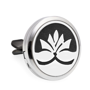 Auto Medaillon Essentiële Olie <span class=keywords><strong>Diffuser</strong></span> Vent Clip Pocket-Horloge Rvs Medaillon 10 Pe Aanvullende Pads - Product Image 2