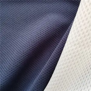 100% Polyester Mesh Breien Vochtafvoerend Mesh Gebreide Stof