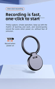 Enregistreur vocal multifonctionnel OEM en gros à longue autonomie, en forme de pendentif, pour cours étudiants et utilisation en voiture - Product Image 4