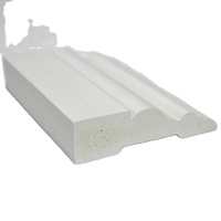 Marco de Puerta de PVC WPC - Revestimiento de Puerta Compuesto Impermeable Directo de Fábrica, Color Personalizado para Construcción de Viviendas
