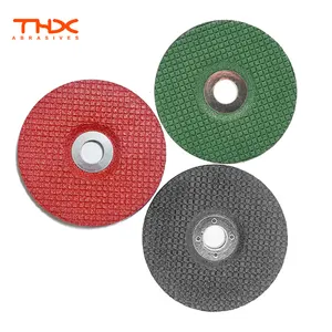 Esnek taşlama diski 46 60 80 irmik 100x3mm taş metal için 4 "taşlama diski seramik bond taşlama diski aşındırıcı kesme dis