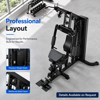 Équipement de gym multifonctionnel professionnel pour la maison, station de fitness complète, machine d'exercice pour le corps entier
