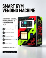 Offre Spéciale mini distributeur automatique de shakes protéinés intelligent de 24 heures Système d'agitation indépendant Garantie de 12 mois pour les gymnases