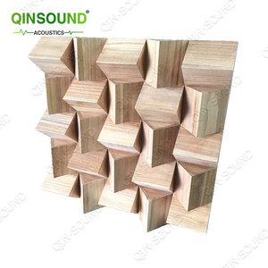 Fertigen Sie direkt hochwertige 3D Studio Wand dekoration Holz <span class=keywords><strong>Sound</strong></span> Diffusor - Product Image 4