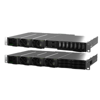 Système d'alimentation CC Eltek 5.4kw Compack Flatpack S 1U Intrepid +3R avec 3 redresseurs Flatpack S 48/1800 HE