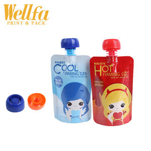 ถุงพลาสติกใสแบบตั้งได้ มีพวยกา สำหรับบรรจุของเหลว ขนาด 15 มล. 150 มล. 500 มล. 5 ลิตร สำหรับน้ำดื่ม อาหารเด็ก - Product Image 3