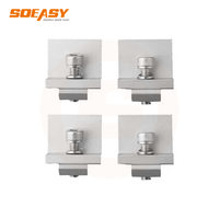 Accessoires de fixation pour toit solaire en aluminium en gros : Colliers intermédiaires et colliers d'extrémité pour système de montage solaire