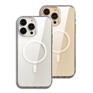 <span class=keywords><strong>Coque</strong></span> de téléphone magnétique en acrylique + TPU de haute qualité pour <span class=keywords><strong>iPhone</strong></span> 17 <span class=keywords><strong>Pro</strong></span> 15 14 13 <span class=keywords><strong>12</strong></span> <span class=keywords><strong>Pro</strong></span> <span class=keywords><strong>Max</strong></span>, <span class=keywords><strong>coque</strong></span> <span class=keywords><strong>transparente</strong></span> pour chargement sans fil - Product Image 5