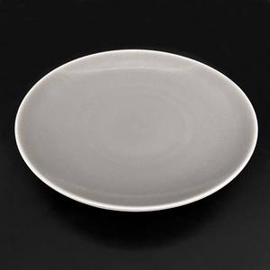 Assiettes à dîner en céramique vintage DianTong de 11 pouces, écologiques, en vrac, glaçure grise, utilisables au <span class=keywords><strong>micro</strong></span>-ondes, pour la restauration - Product Image 3