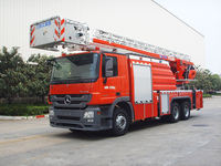 Camion de pompiers d'urgence fabriqué en Chine, camion de lutte contre les incendies YT32M1, camions de pompiers à échelle