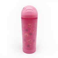 Bouteille d'eau sport fitness colorée en PP sans BPA, avec marqueur de motivation, pour boire directement, compatible lave-vaisselle