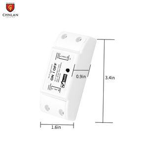 Interruttore WiFi Intelligente Mini Universale Wireless 10A con Controllo Vocale <span class=keywords><strong>Google</strong></span> Alexa per Casa Intelligente Tuya AC 110V 220V - Product Image 3