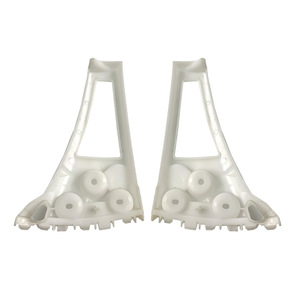 Left And Right Rear Bumper <b>Brackets</b> For Mercedes-Benz Smart 453 <b>White</b> Abs Plastic 4538800071 4538850525 - Product Image 1
