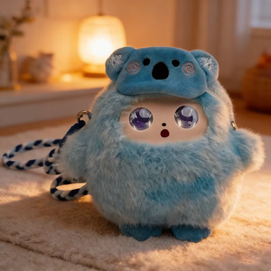 Mochila <span class=keywords><strong>de</strong></span> Peluche con Diseño <span class=keywords><strong>de</strong></span> Monstruo IA, Tela Súper Suave, Carga USB, Educativa, Temática <span class=keywords><strong>de</strong></span> Halloween, Bolsa <span class=keywords><strong>de</strong></span> Compañía para el Aprendizaje <span class=keywords><strong>de</strong></span> Idiomas - Product Image 6