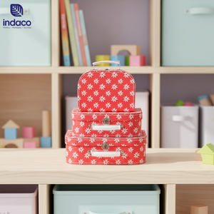 High quality children's gift <b>boxes</b>, cardboard suitcases, <b>Christmas</b> gift <b>boxes</b>, handle cardboard suitcases - Product Image 6