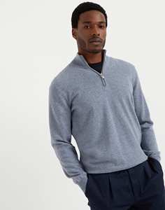 Suéter de <span class=keywords><strong>Cuello</strong></span> <span class=keywords><strong>Alto</strong></span> Personalizado con Logotipo, Tejido en Lana, Mohair y Cachemira, Manga Larga, con Cierre, para Invierno - Product Image 6