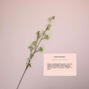 Branches de saule artificielles écologiques faites à la main, accessoires de photographie de mariage, style moderne, décorations de salon, décoration douce - Product Image 6