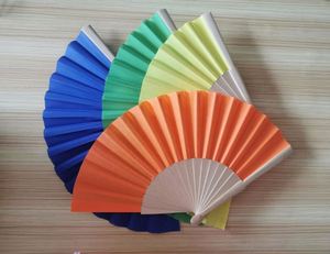 Nuevo Abanico Plegable de Bambú con Logotipo Personalizado Impreso, Venta al Por Mayor - Product Image 4