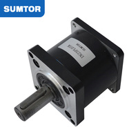 Gearbox Motor Stepper SUMTOR Presisi Tinggi Nema 23 Rasio 5~100:1 untuk Driver Motor Stepper Nema23 Peredam Planet