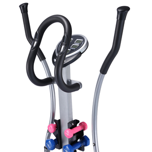 Vélo d'exercice magnétique 2024, vélo de gym, vélo <span class=keywords><strong>elliptique</strong></span> Orbitrac avec Twister et Push up avec siège - Product Image 4