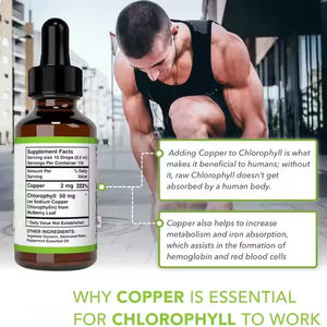 Китайский производитель: Продажа капель хлорофилла для здоровья зрения, жидкая добавка для приема внутрь - Product Image 3