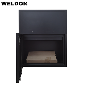 Buzón de correo exterior impermeable, caja de entrega de paquetes con cerradura, buzón de metal para casa, oficina y comunidad residencial - Product Image 4