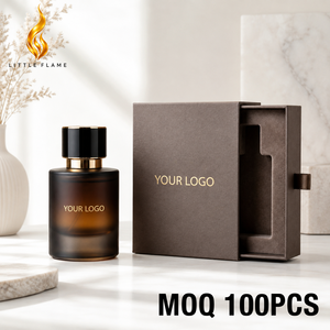 น้ำหอมผู้ชาย LF Luxe Private Label ขวดทรงกระบอกแบบด้าน พิมพ์โลโก้ได้ กลิ่นอำพัน วานิลลา หอมเข้มข้น กลิ่นไม้หอม สเปรย์พาร์ฟูม - Product Image 1