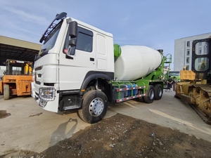 Camion malaxeur à béton CNHTC SINOTRUK HOWO d'occasion – Prix compétitif, grande capacité, malaxeur fiable pour le marché international - Product Image 4
