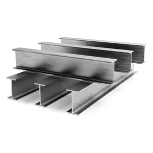 High Quality Q235 ASTM A36 Structural Carbon Steel Hot Rolled H-Beam Steel Profiles Section Steel Support Beams