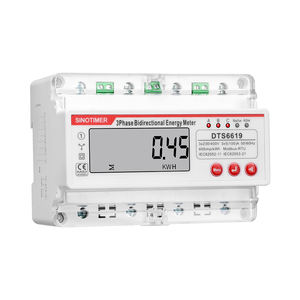 Medidor de Energía Fotovoltaica Trifásico SINOTIMER DTS6619-045 Multifunción RS485, 99A, 380V CA, 7P, Medidor de Potencia kWh y Voltaje - Product Image 2