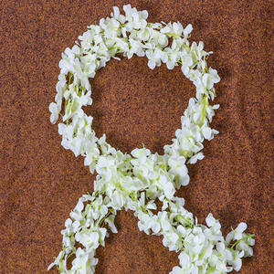 K020765 artificiale mulit colore glicine fiore <span class=keywords><strong>soffitto</strong></span> appeso glicine bianco per la decorazione di eventi di nozze - Product Image 4