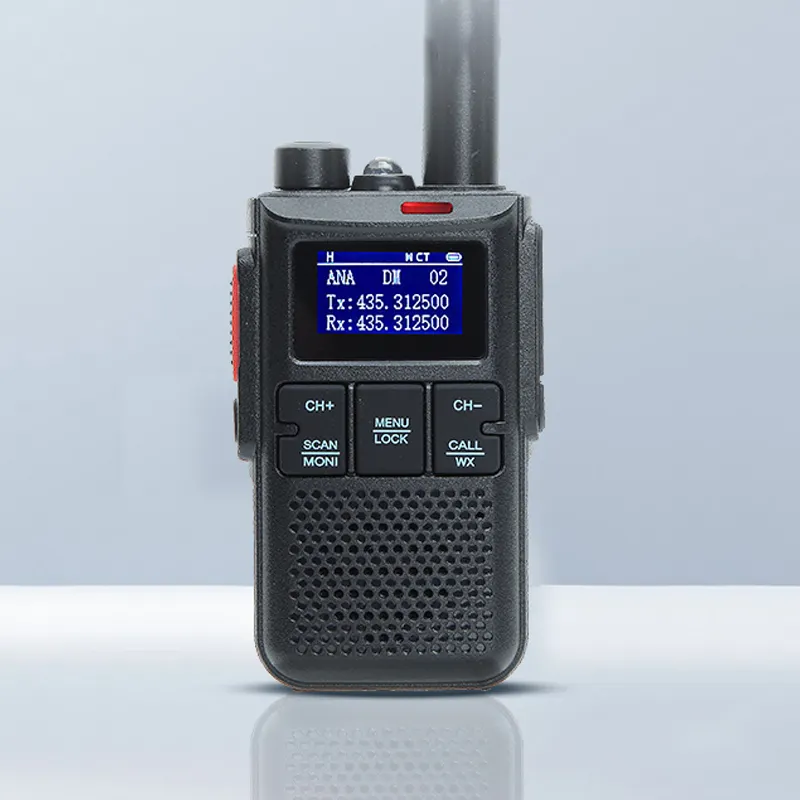 Estoque Pronto Barato Profissional UHF Handheld Radio Digital DMR DM-310 UHF Rádio Em Dois Sentidos