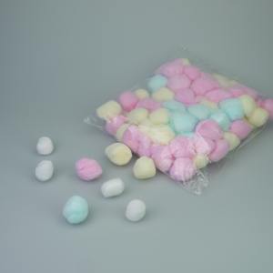 Batuffoli di Cotone Rosa per Ospedale, Palline di Cotone Colorate - Product Image 6